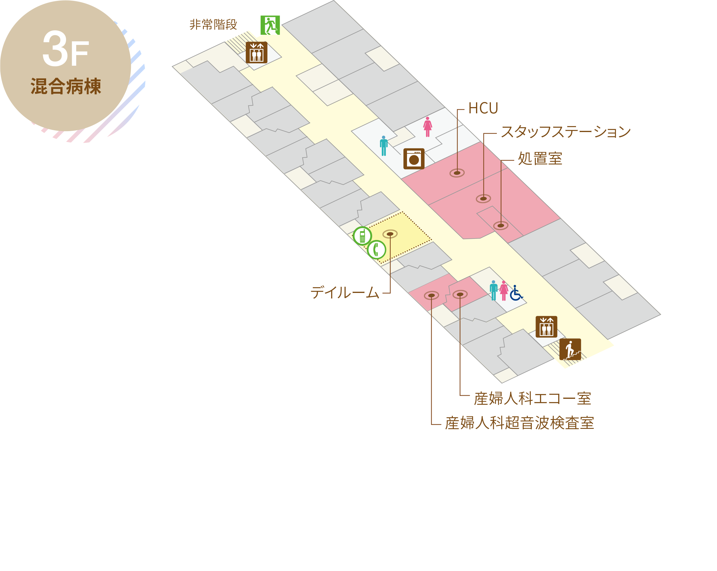 フロアマップ3F